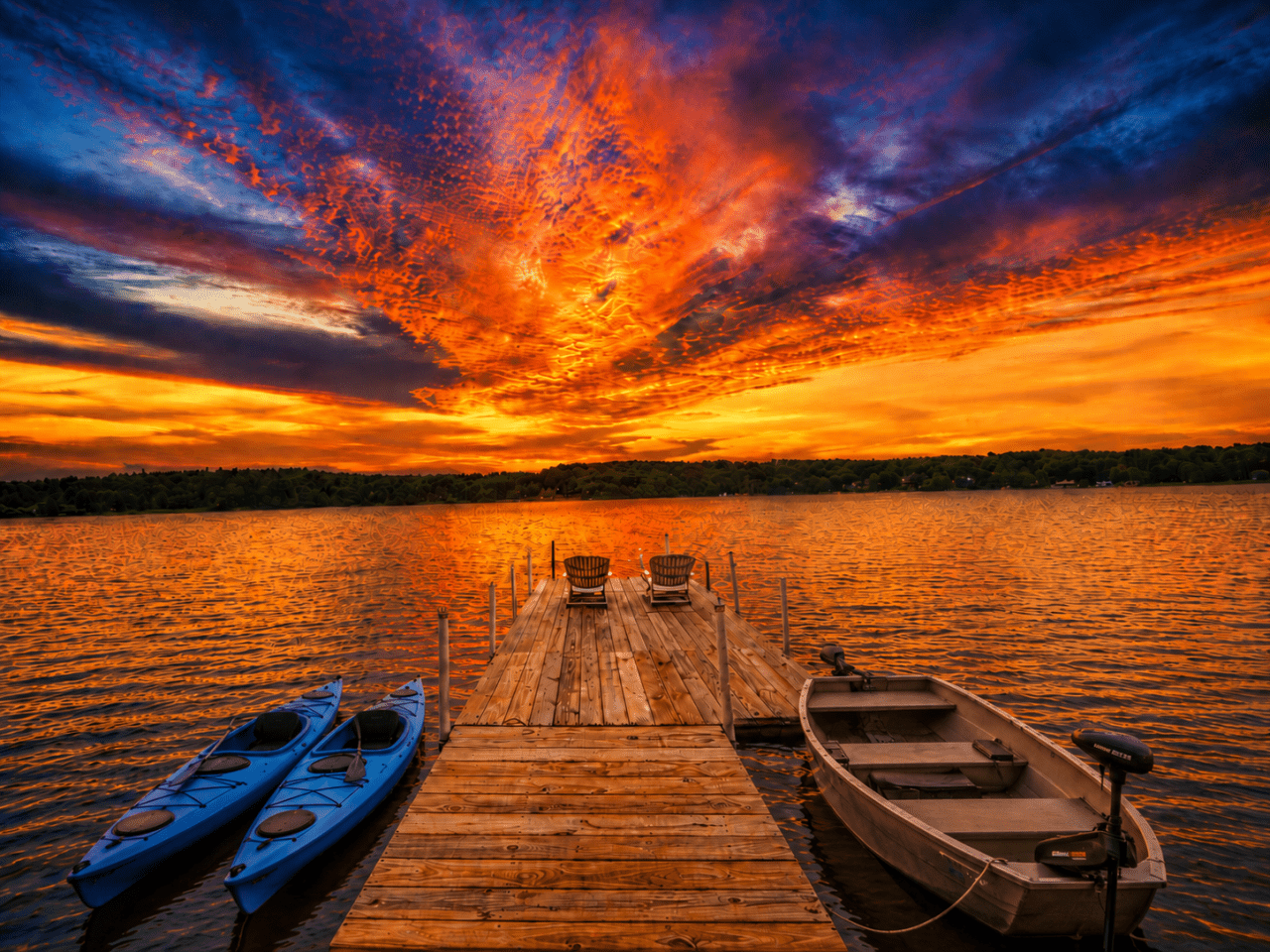 Lakefront Retreat on Private Sackett Lake