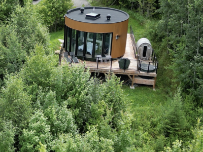 ROUND POD AT BEL AIR TREMBLANT