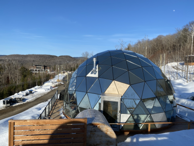 GLASS DOME AT BEL AIR TREMBLANT