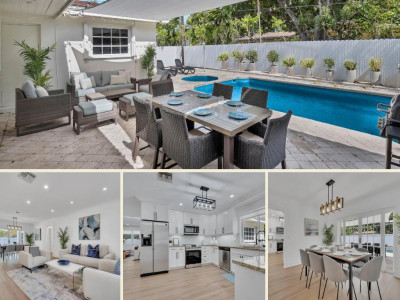 Villa Blanca 5 bedroom 3 Bath w/Heated Pool & BBQ